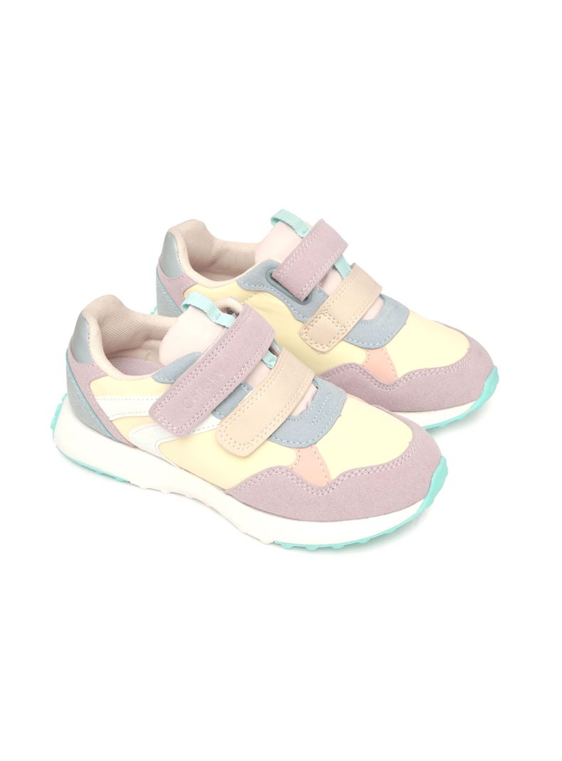 Zapatilla Urbana Jogging Dos Velcros Niña-1