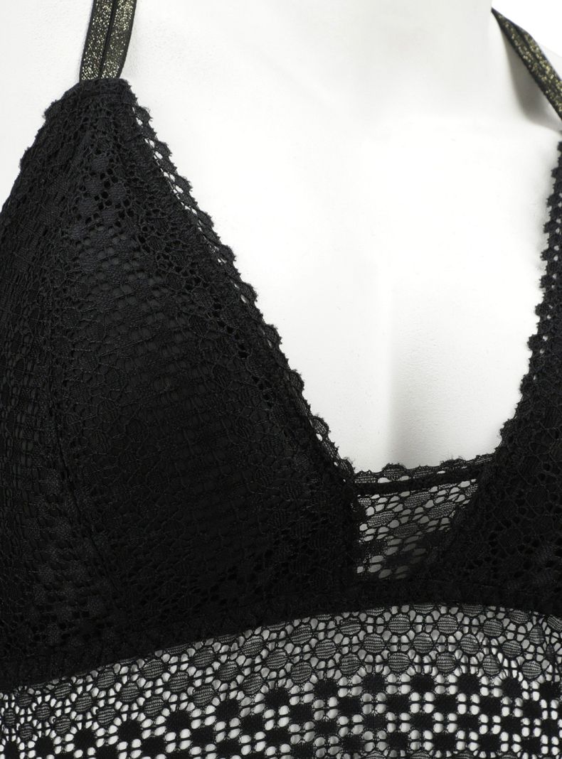 Bralette Encaje Escote Tipo Halter-6