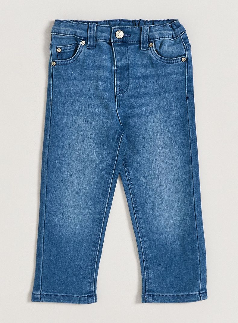 Jeans Básico Calce Ajustado-0