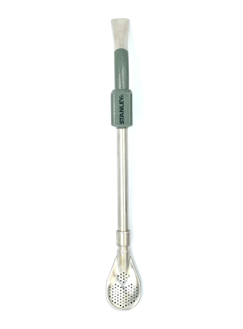 Bombilla para Mate de Cuchara Verde-0