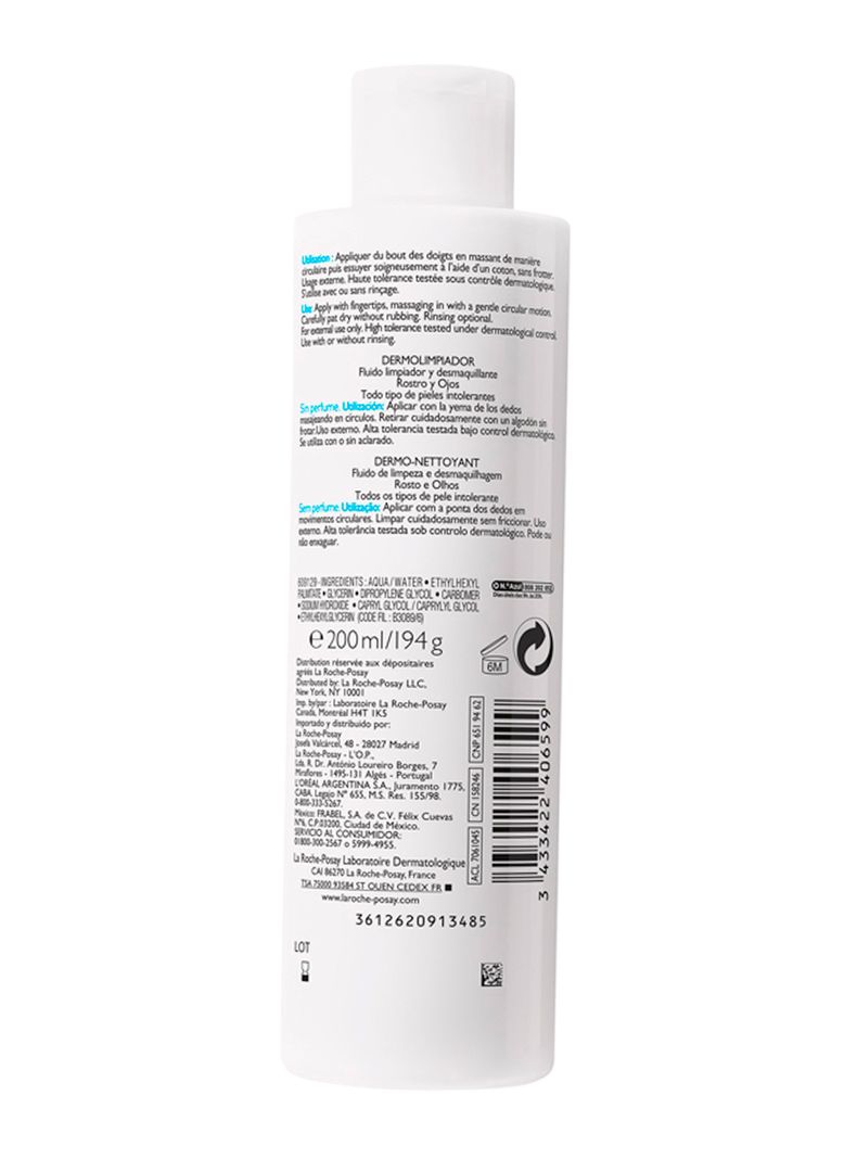 Dermolimpiador Fluído Toleriane 200 ml-2