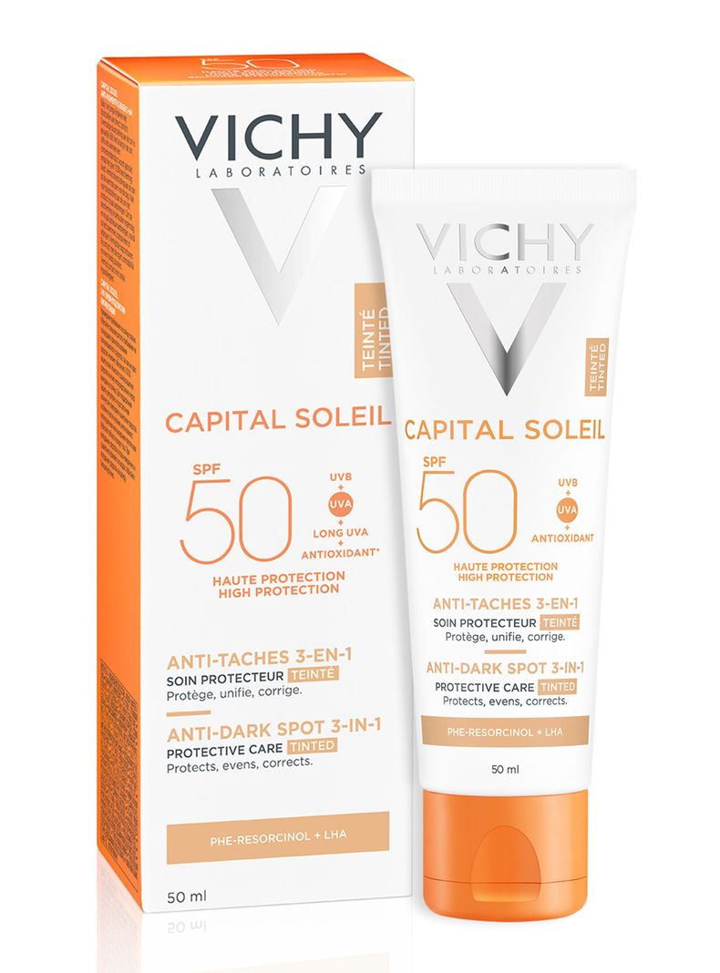 Bloqueador Vichy Solar Ideal Soleil Anti-Manchas FPS 50-2