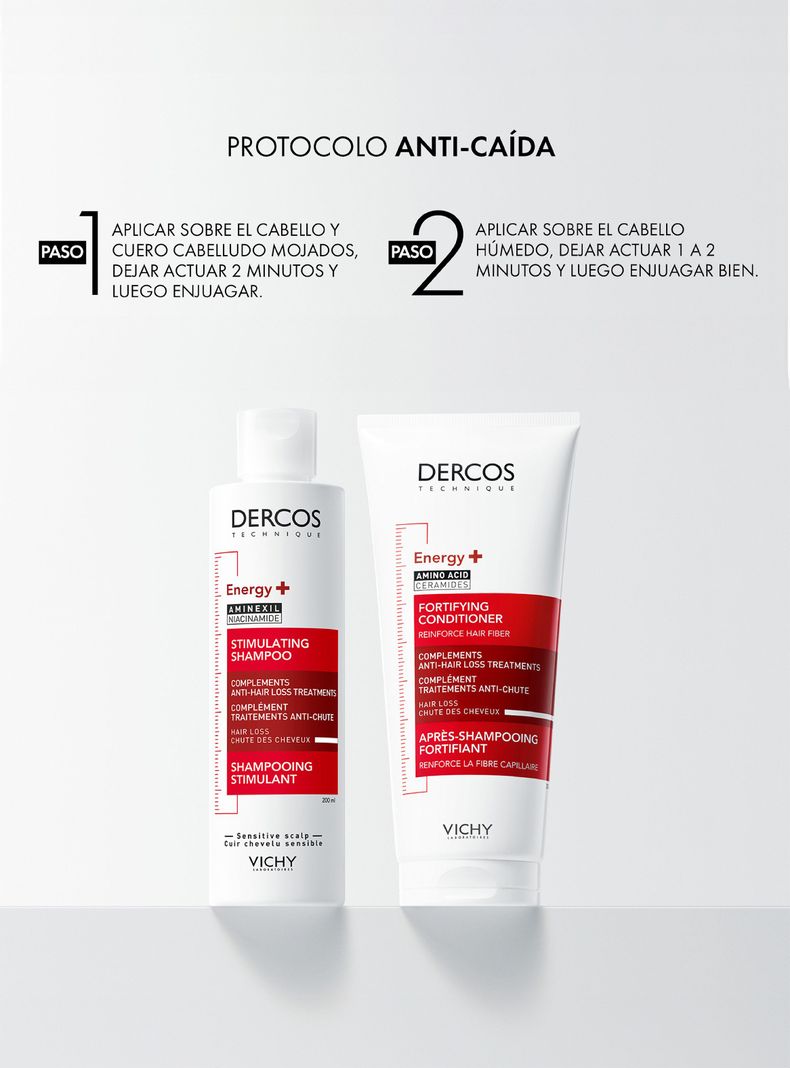 Shampoo Vichy Dercos Shampoo Energizante 200 ml-2