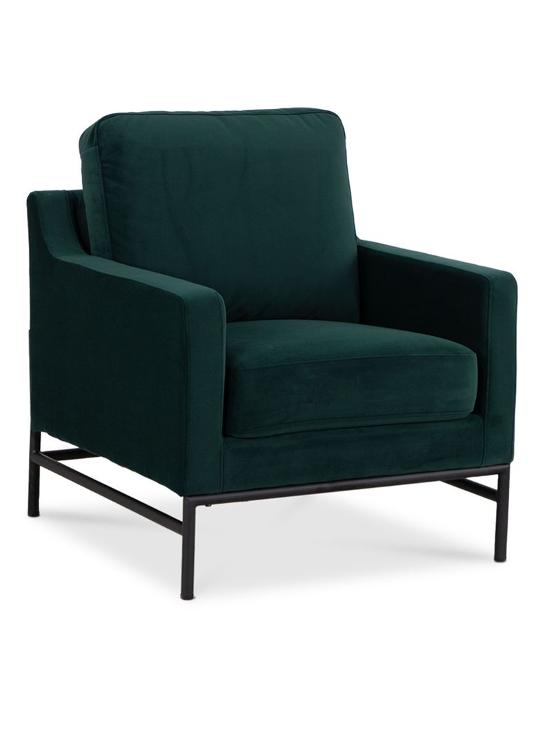 Poltrona Cilla Verde Oscuro-2