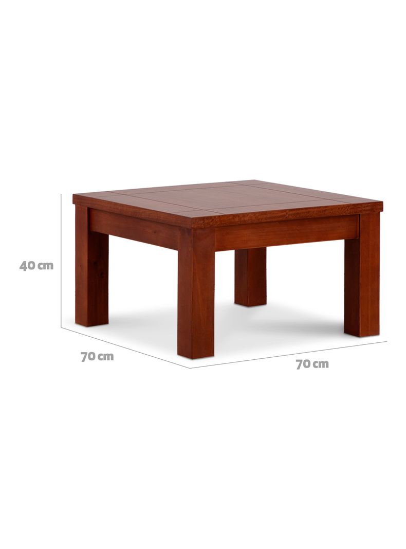 Mesa Centro Ñuble 70x70 cm Caramelo-1