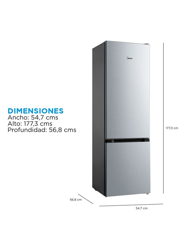 Refrigerador Bottom Freezer Frío Directo 259 Litros MDRB369FGE50-1