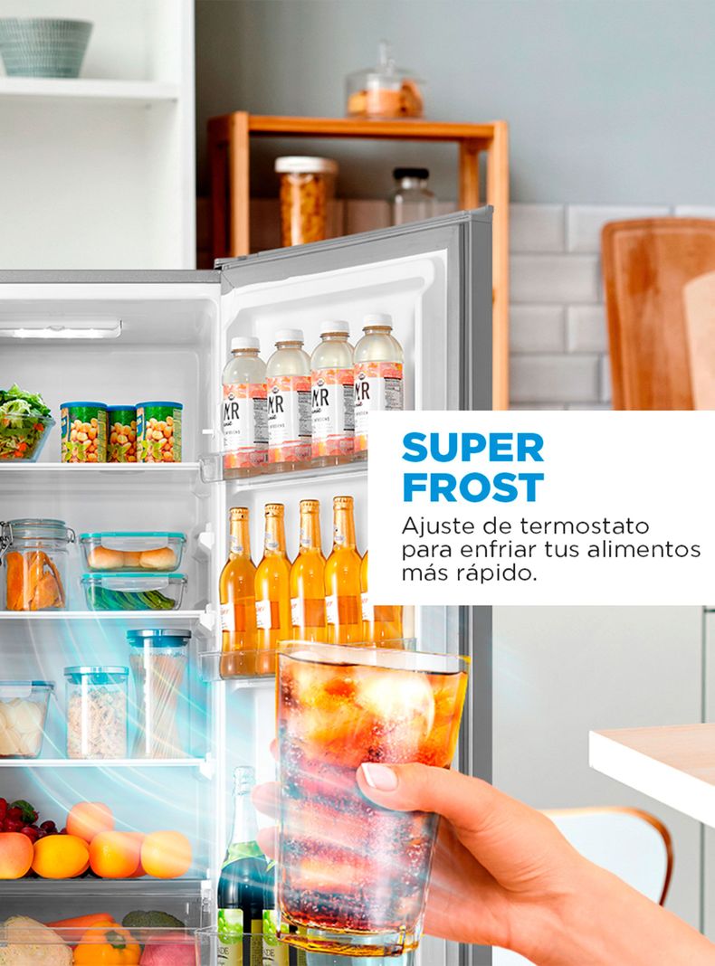 Refrigerador Bottom Freezer Frío Directo 259 Litros MDRB369FGE50-6