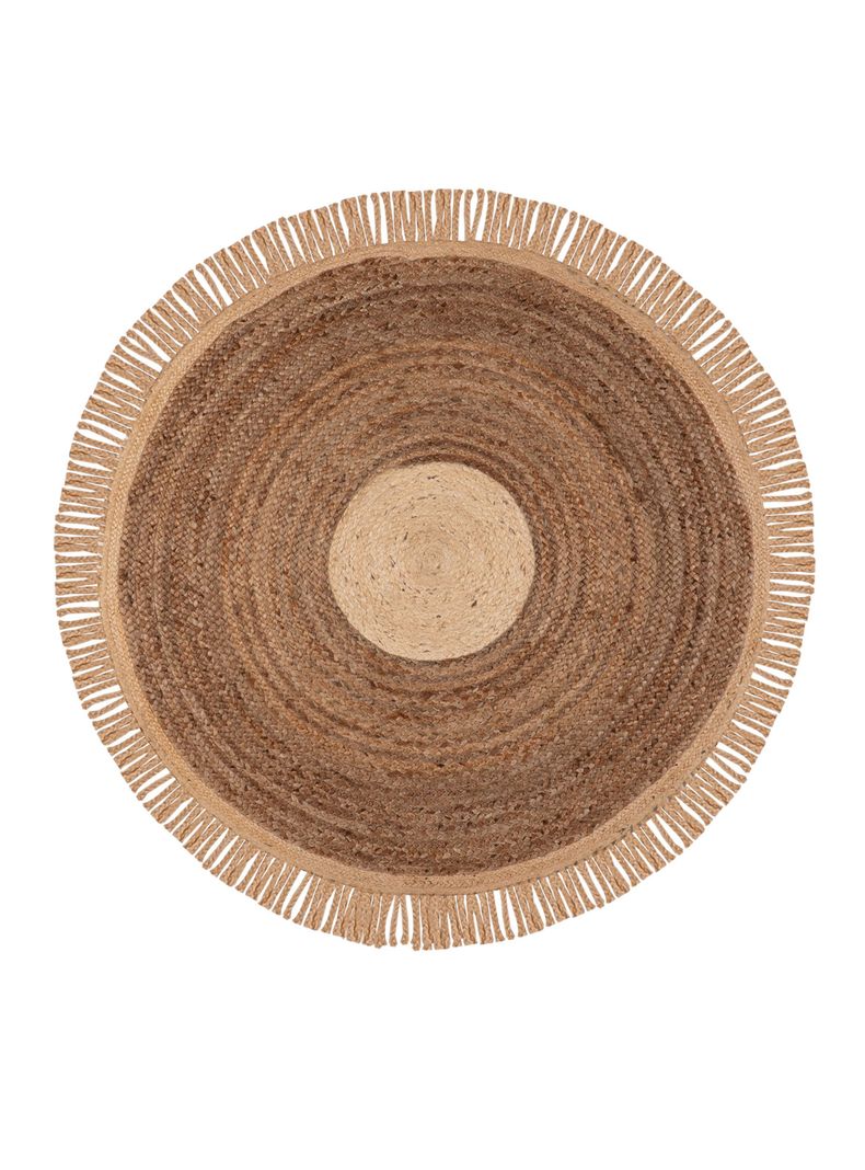 Alfombra Yute Round Collect Natural 150 cm-0