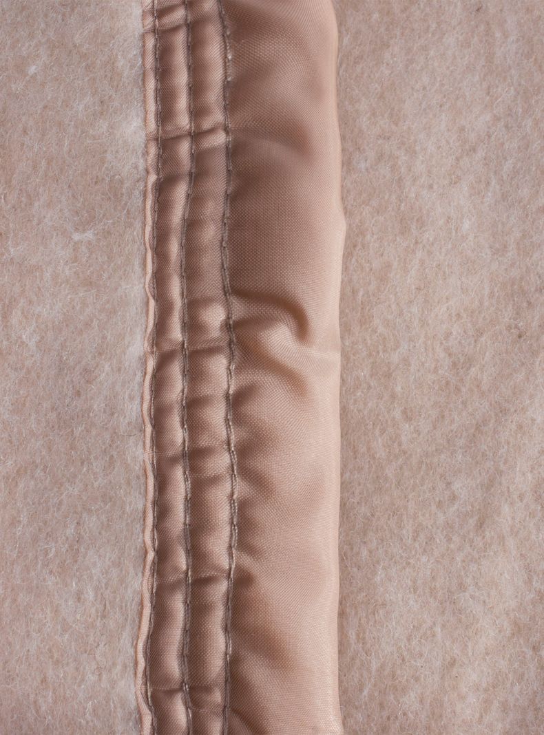 Frazada Lana King Beige Liso-2