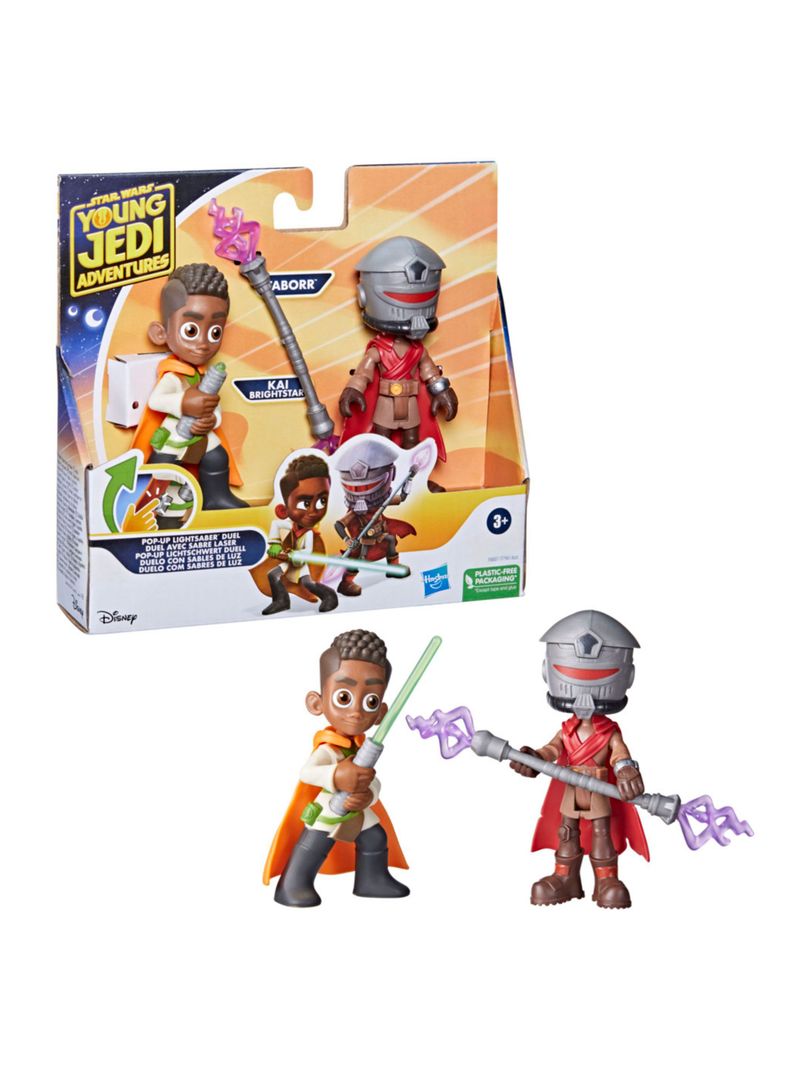 Figura Duelo con Sables de Luz Kai Brightstar y Taborr-1