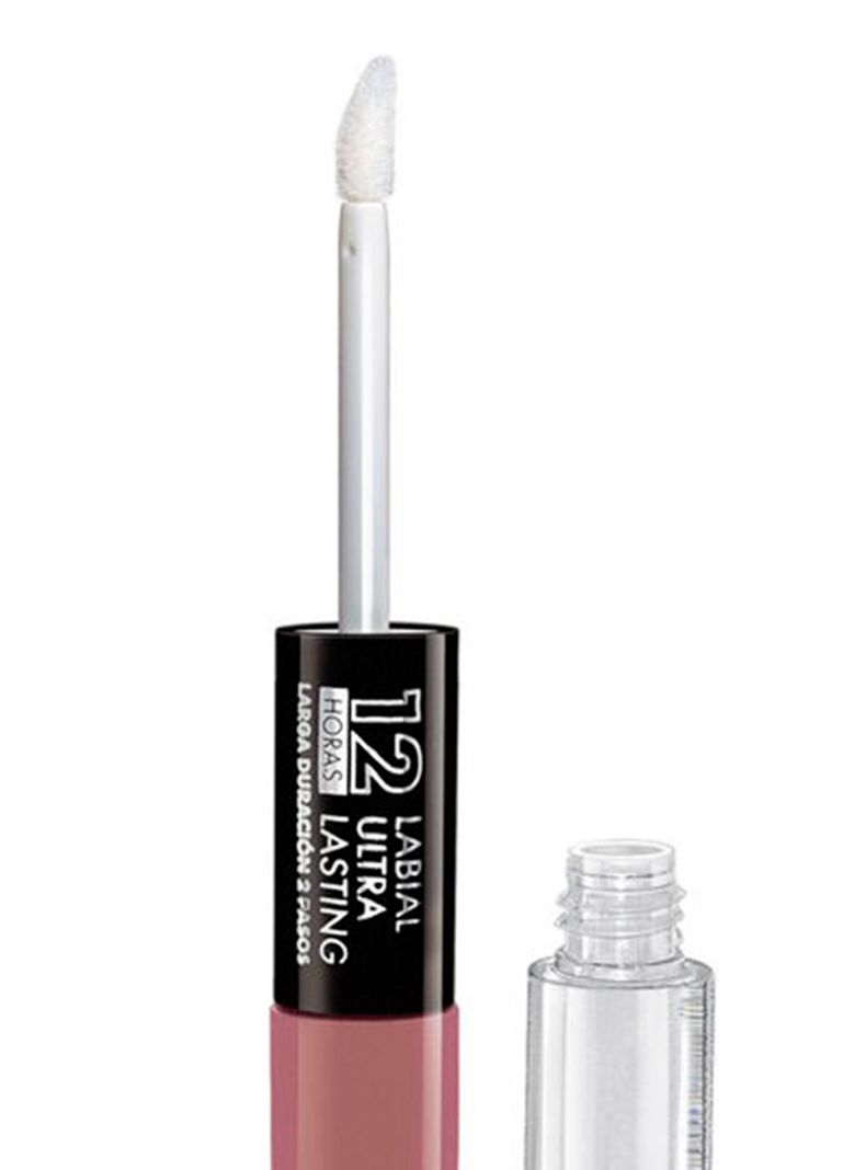 Labial Petrizzio Larga Duración 2 Pasos Vintage Rose-1
