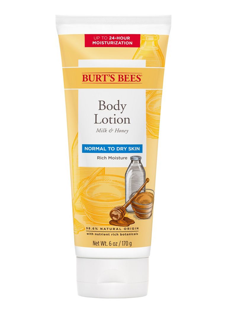 Loción Burt's Bees Corporal Leche y Miel 170 gr-0