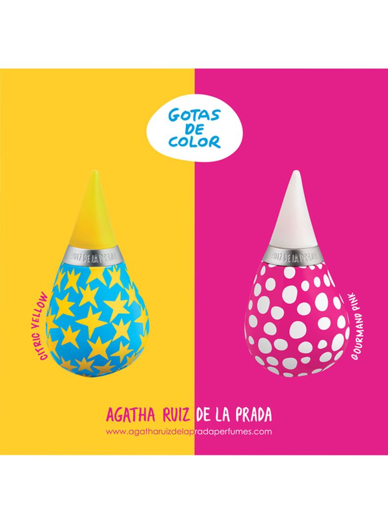 Perfume Agatha Ruiz De La Prada Citric Yellow Mujer EDT 100 ml-2