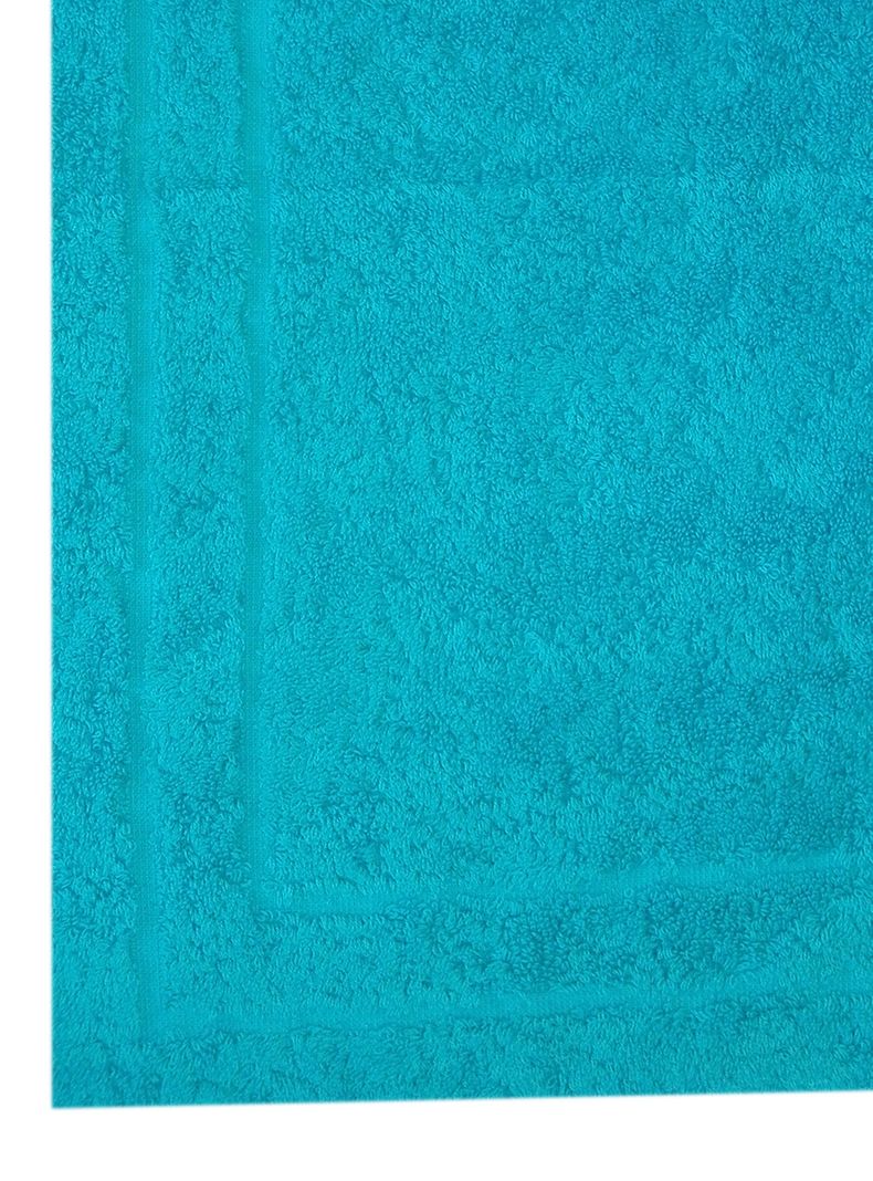 Toalla Lourdes de Piso 50 x 65 cm Turquesa-1