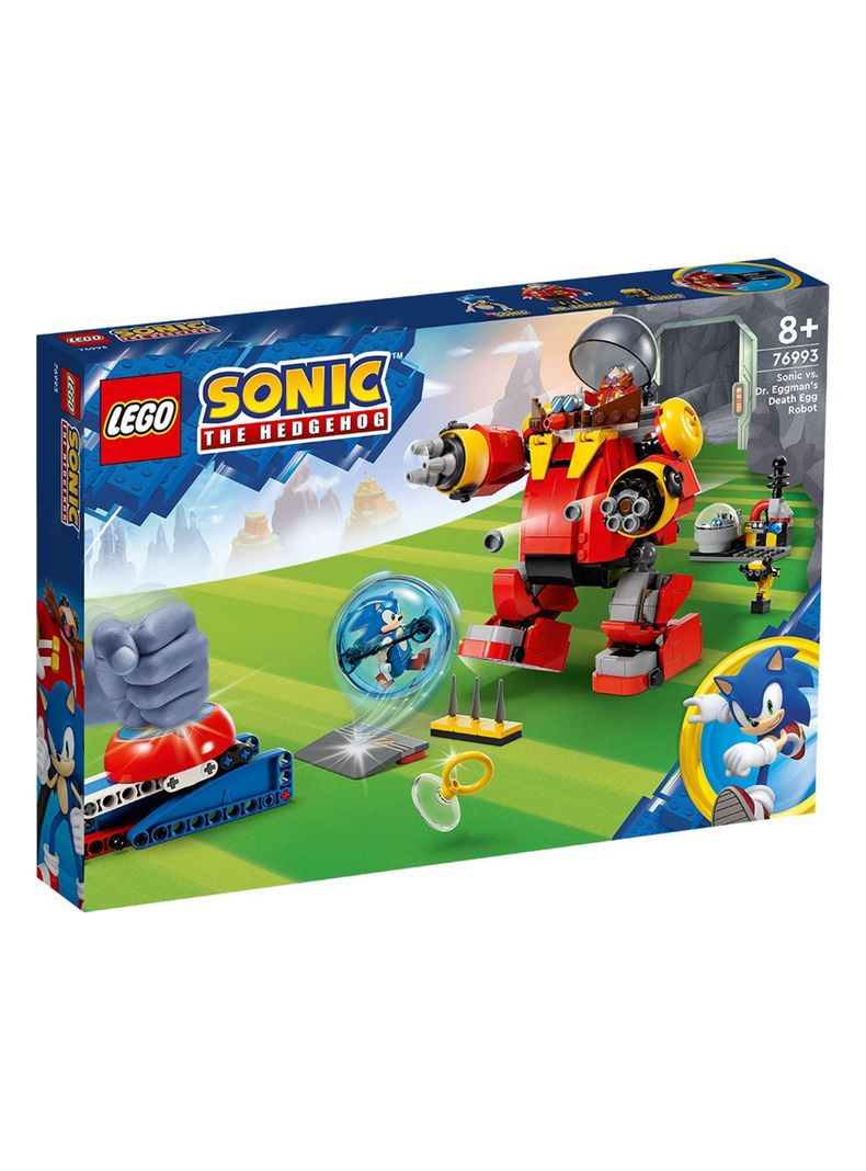 Lego Sonic Vs Robot Death Egg del Dr Eggman-0