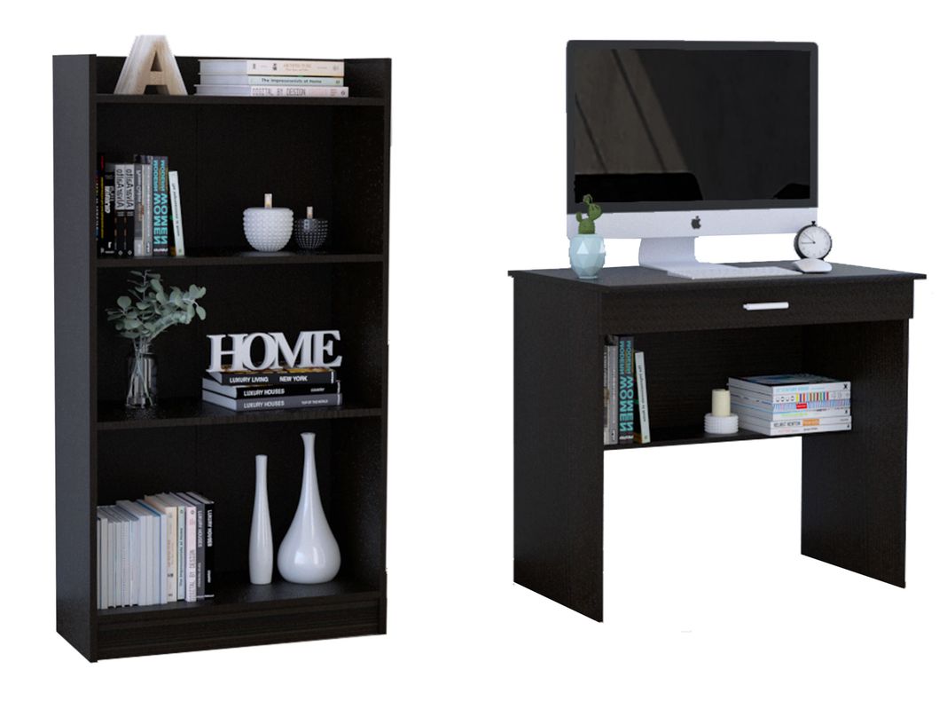 Combo: TuHome Escritorio Office + Biblioteca Office 4-0