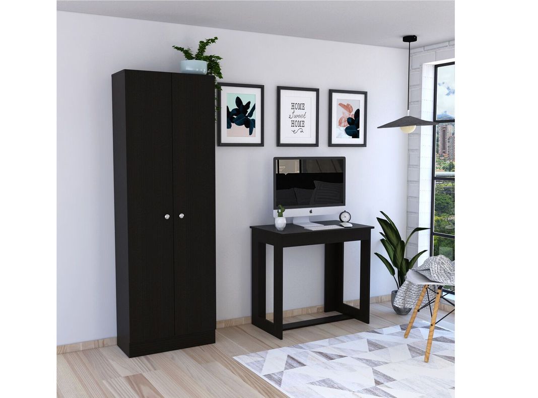 Combo: Clóset 2P Home + Escritorio Office 4 TuHome-3