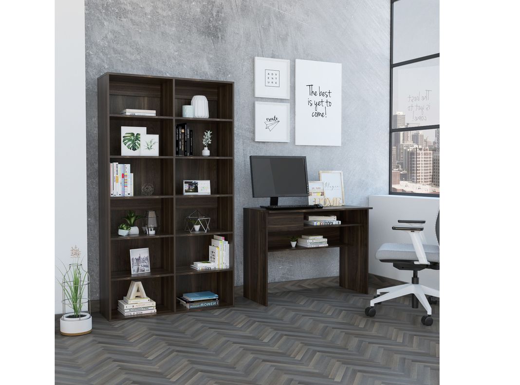 Combo: TuHome Escritorio Office 5 + Biblioteca Office 7-5