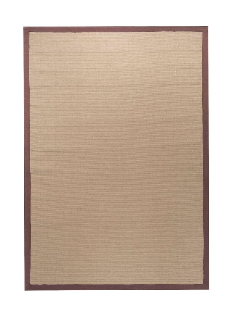 Alfombra Yute 190 x 290 cm Border Café-0