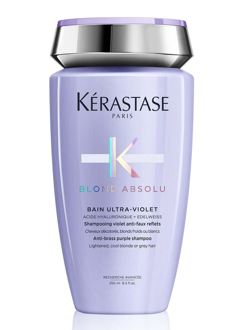Shampoo Matizador Cabello Rubio O Decolorado Bain Ultra-Violet Blond Absolu 250ml-0