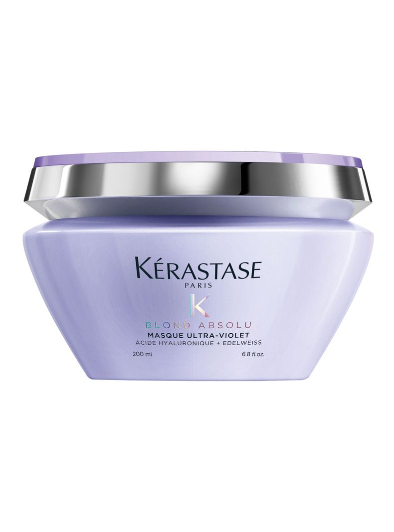 Máscara Matizadora Cabello Rubio O Decolorado Masque Ultra-Violet Blond Absolu 200ml-0