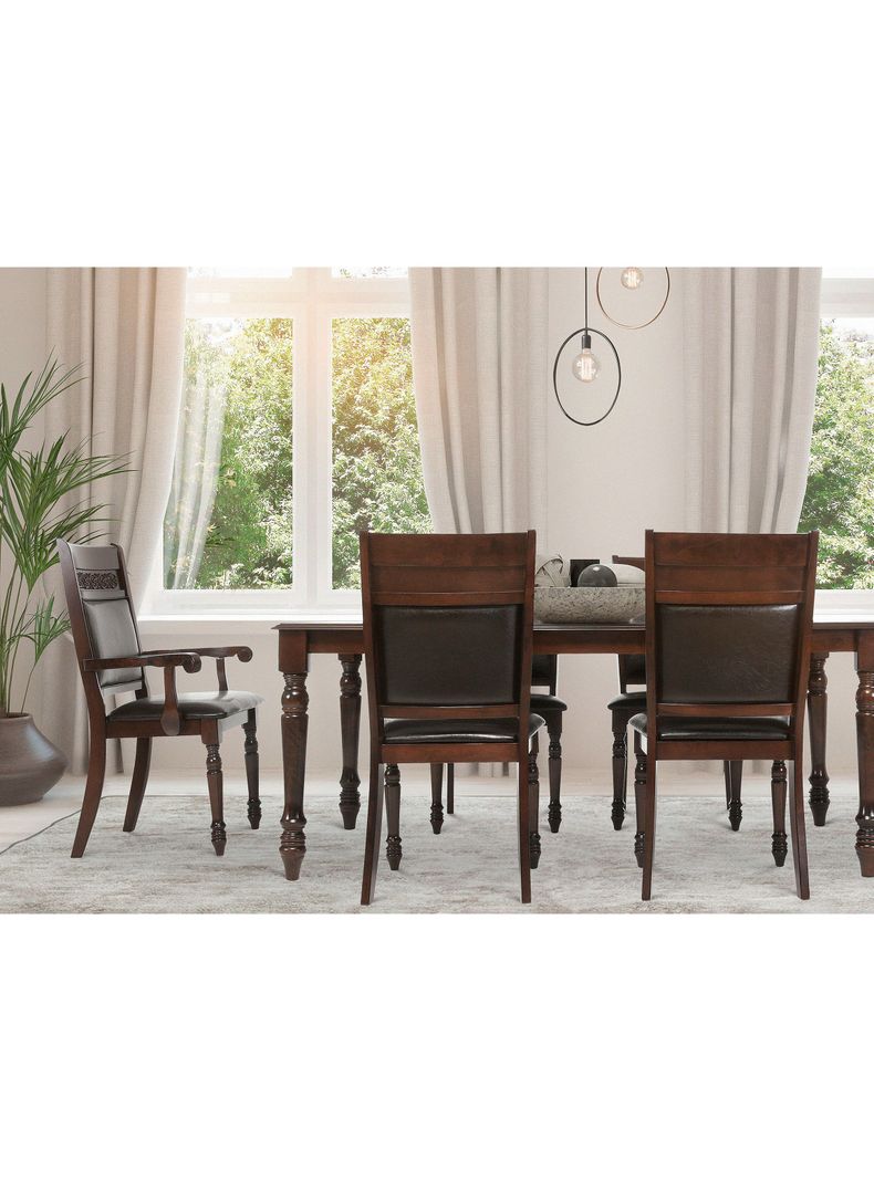 Juego de Comedor New Cordobes + 6 Sillas + 2 Sitiales Cic-7