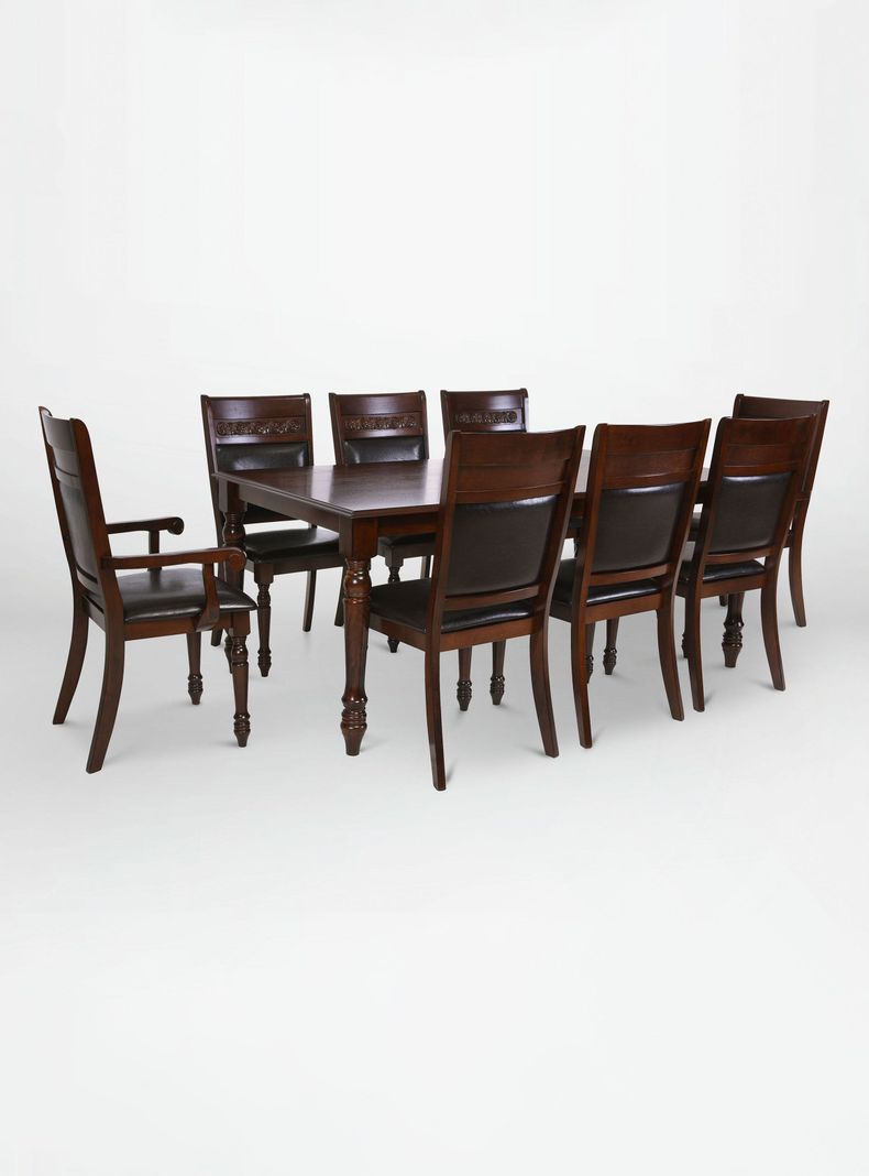Juego de Comedor New Cordobes + 6 Sillas + 2 Sitiales Cic-0