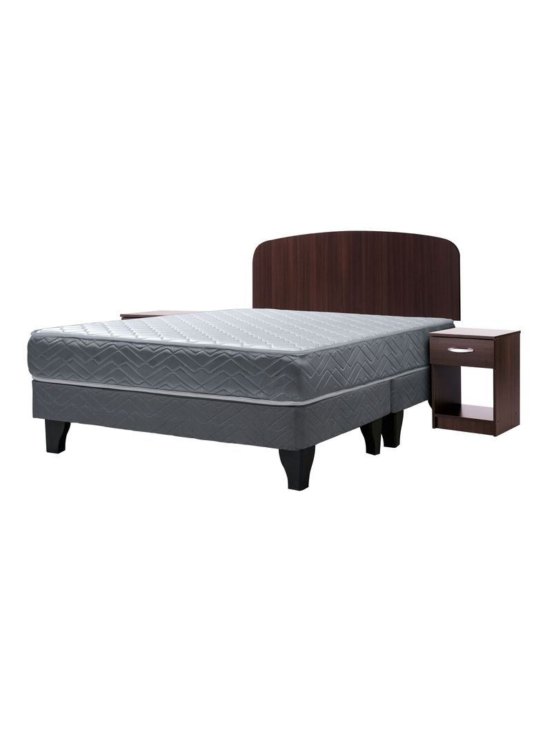 Camas Europea Cadiz Base Dividida 2 Plazas + Set de Muebles Asturias-0