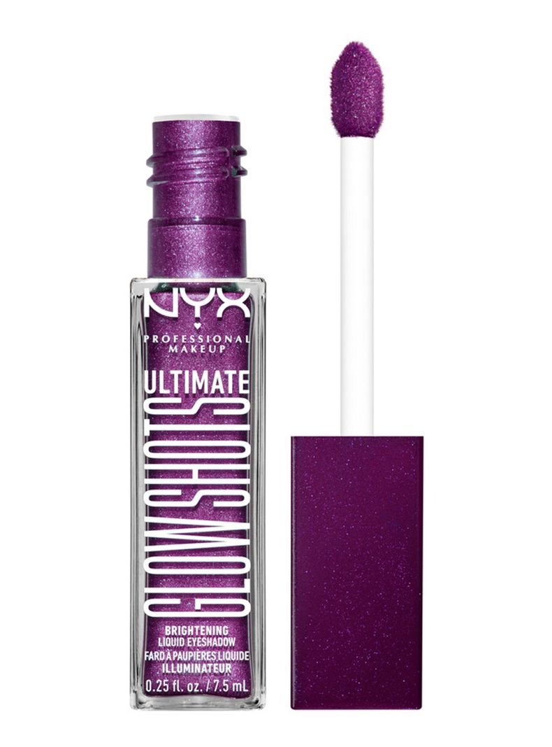 Sombra Líquida NYX Professional Makeup Ultimate Glow Shots Feelin Grape 7.5 ml-0