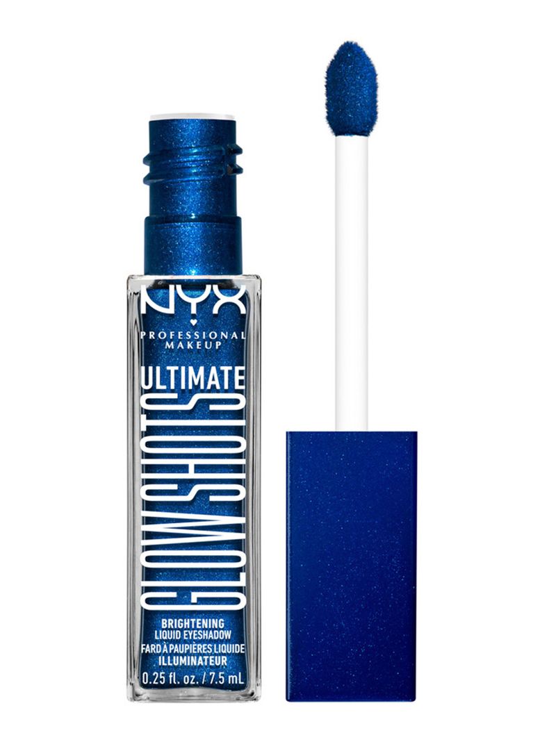 Sombra Líquida NYX Professional Makeup Ultimate Glow Shots Blueberry Bank 7.5 ml-0