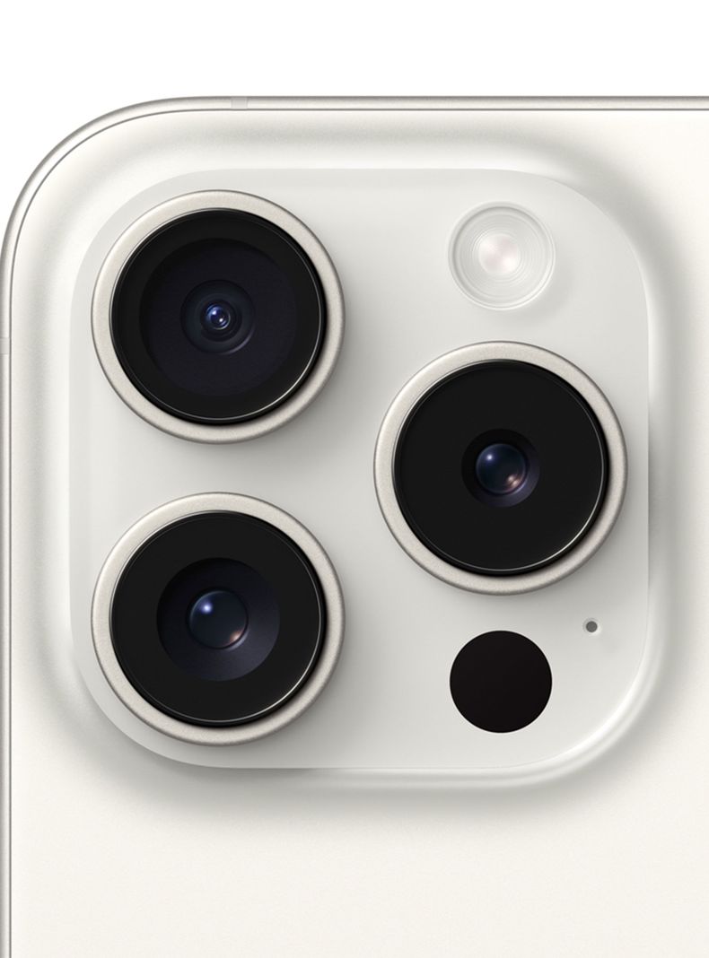 iPhone 15 Pro 128GB Titanio Blanco-3