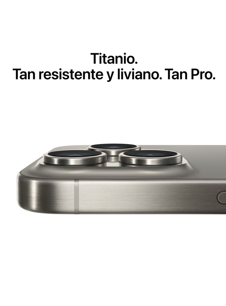 iPhone 15 Pro 128GB Titanio Blanco-5