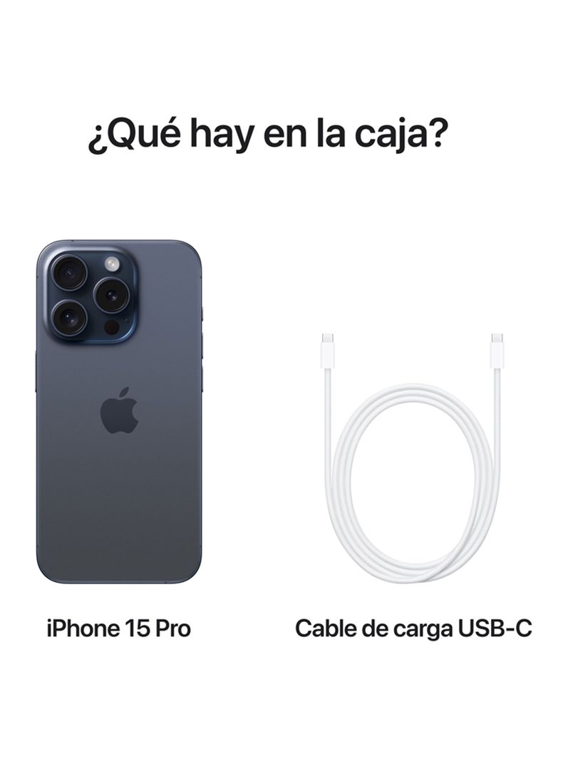 iPhone 15 Pro 256GB Titanio Azul Apple | Paris.cl