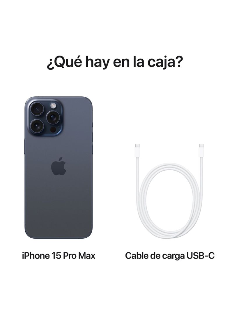 iPhone 15 Pro Max 256GB Titanio Azul Apple | Paris.cl