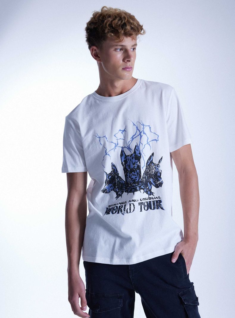 Polera Estampado Frontal