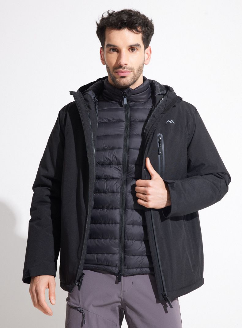 Parka 3 en 1 Doble Desmontable-0