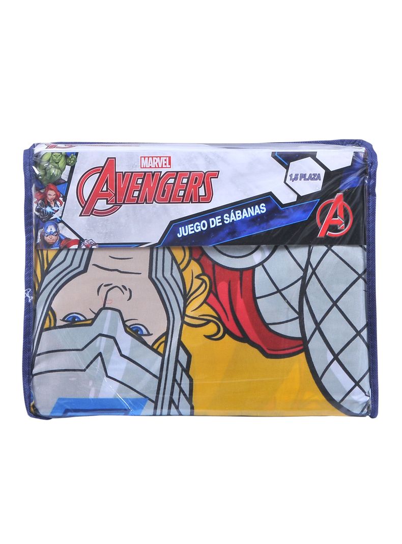 Juego de Sábanas 1.5 Plazas Avengers All-2