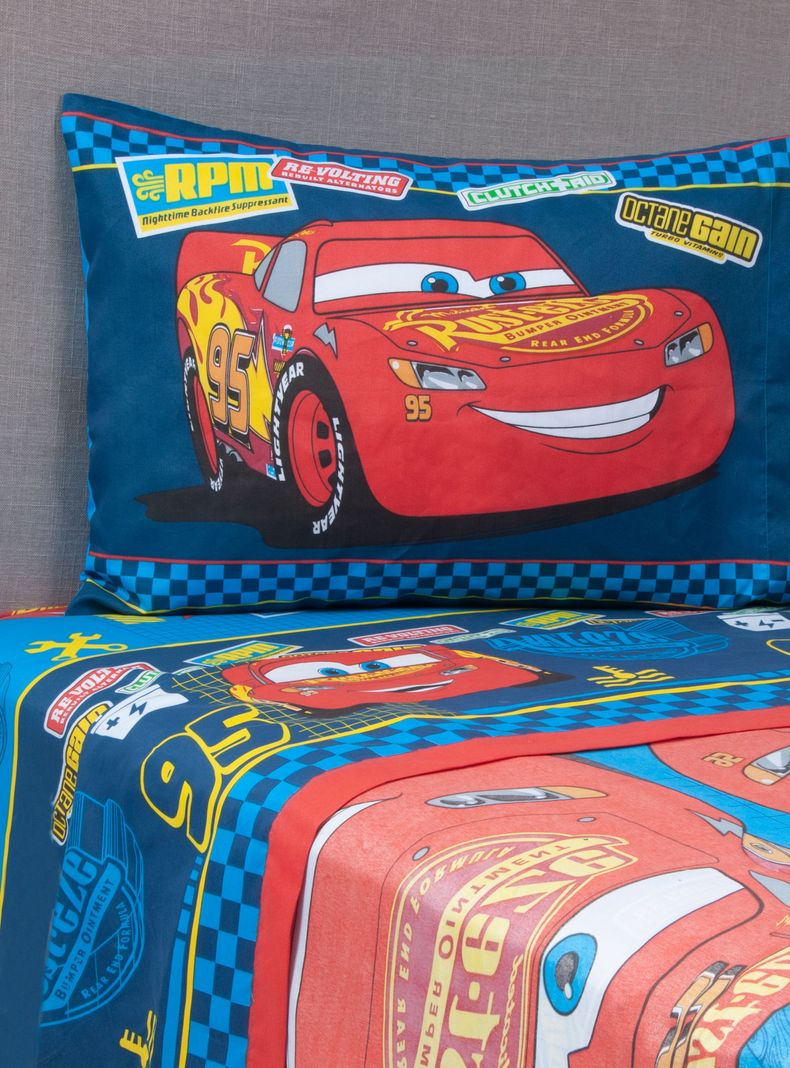 Juego de Sábanas 1.5 Plazas Cars Piston-0
