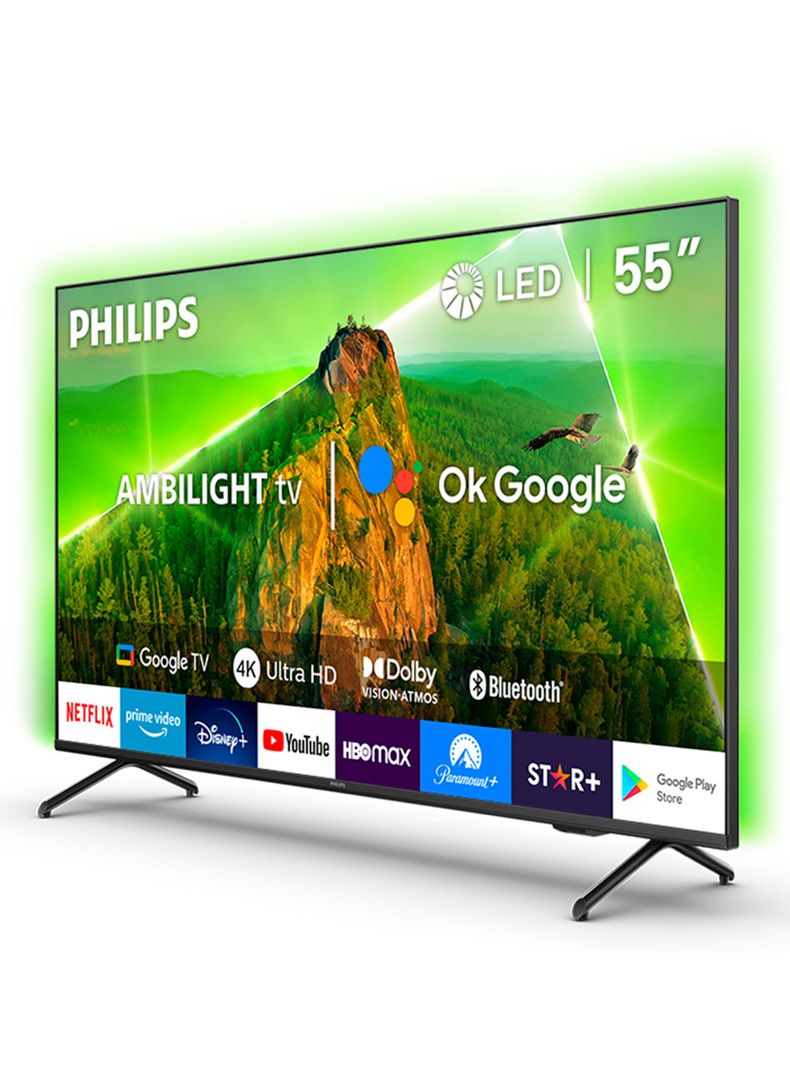 LED Smart TV 55" UHD 4K 55PUD7908 Ambilight TV-3