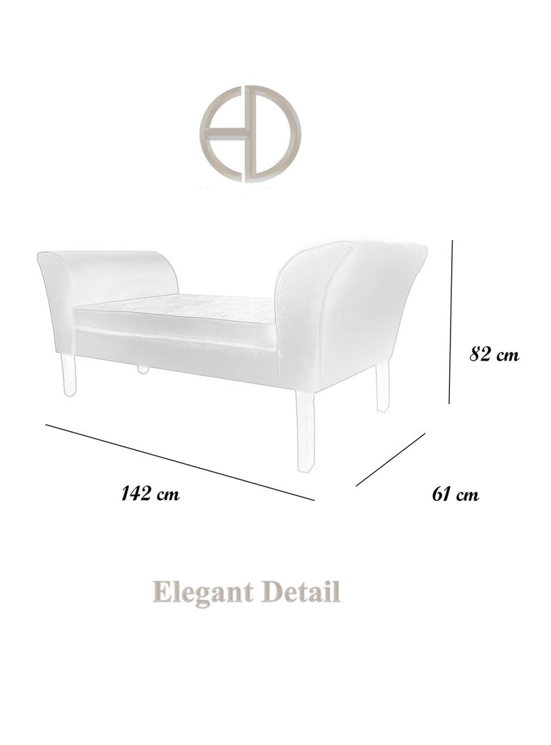 Banqueta Minesota 61x142 cm-1