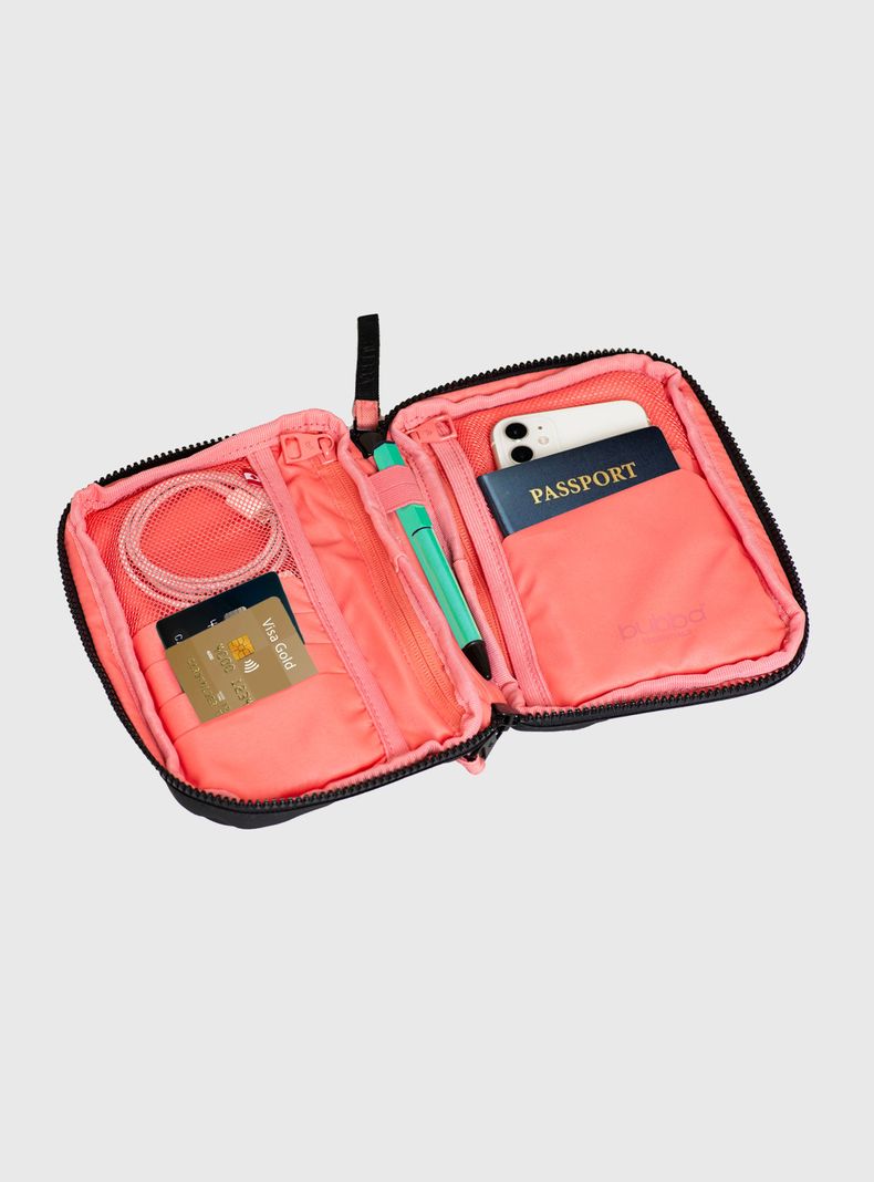 Passport Holder Black-3