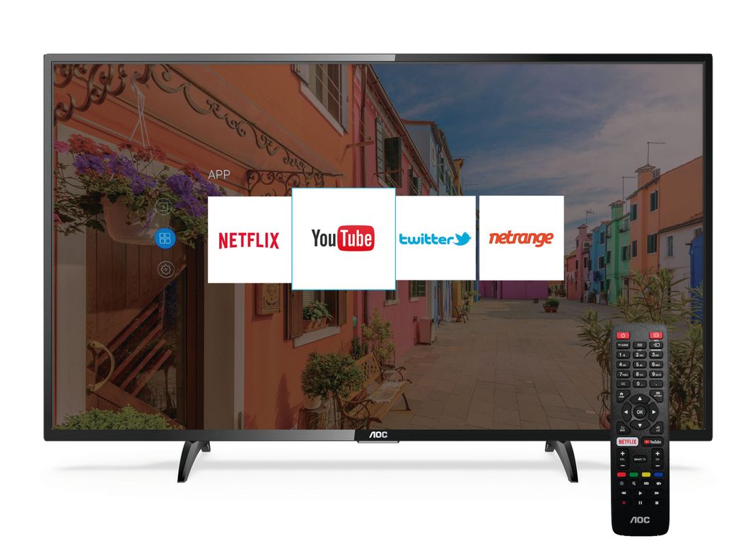 LED Smart TV AOC 32" HD 32S5285-1