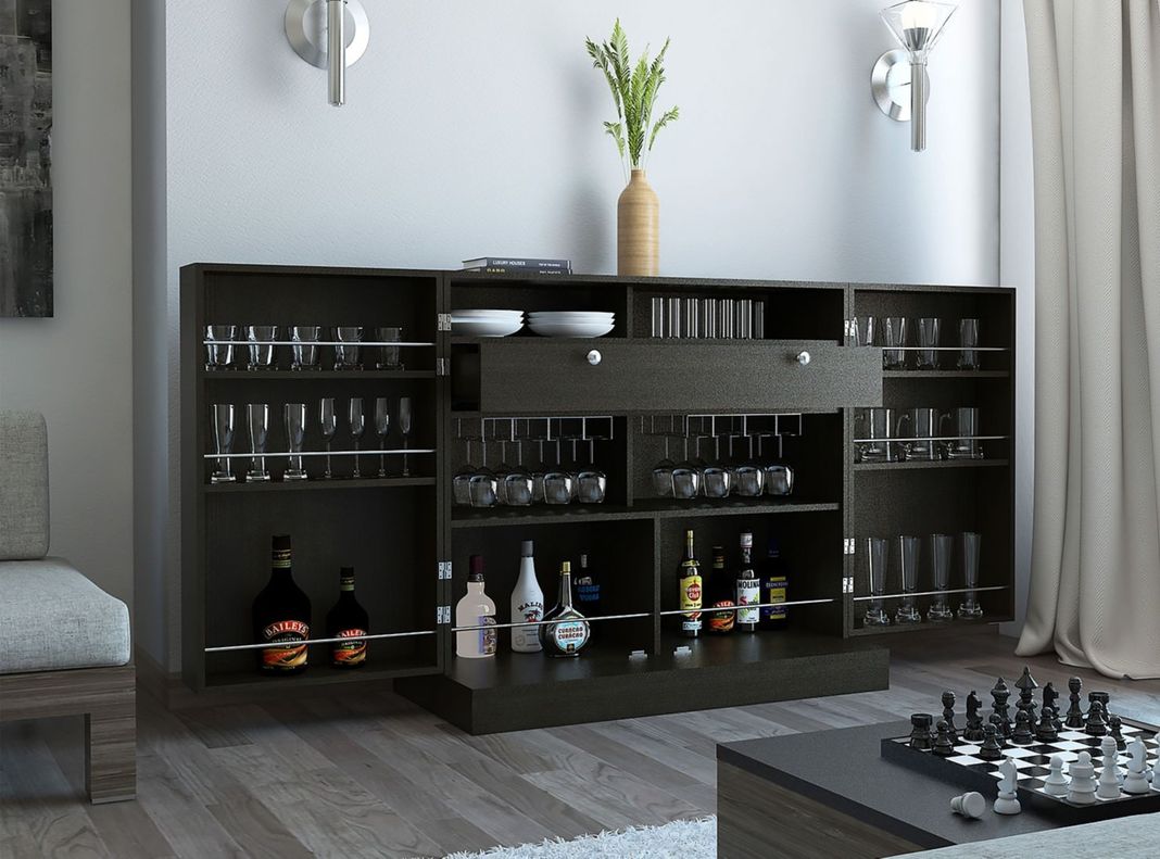 Mueble Bar Normandia 2 Puertas TuHome-3