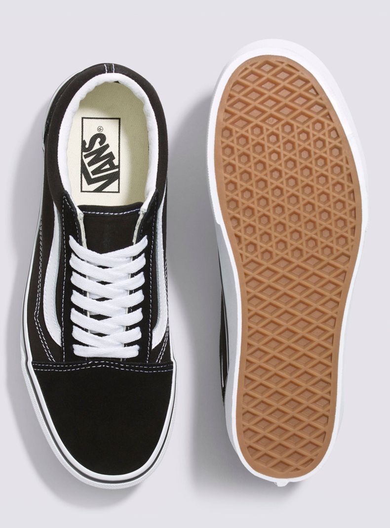 Zapatilla Urbana Black Old Skool Stackform Mujer-2