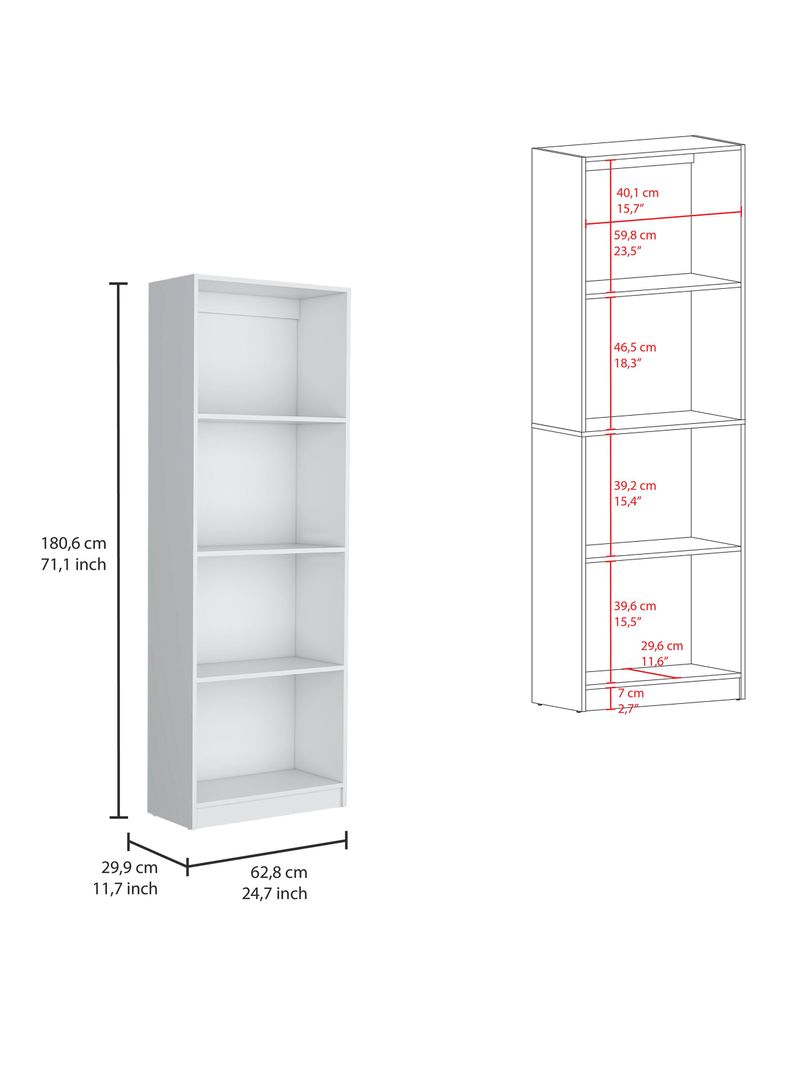 Estante Home E1 4 Repisas-1