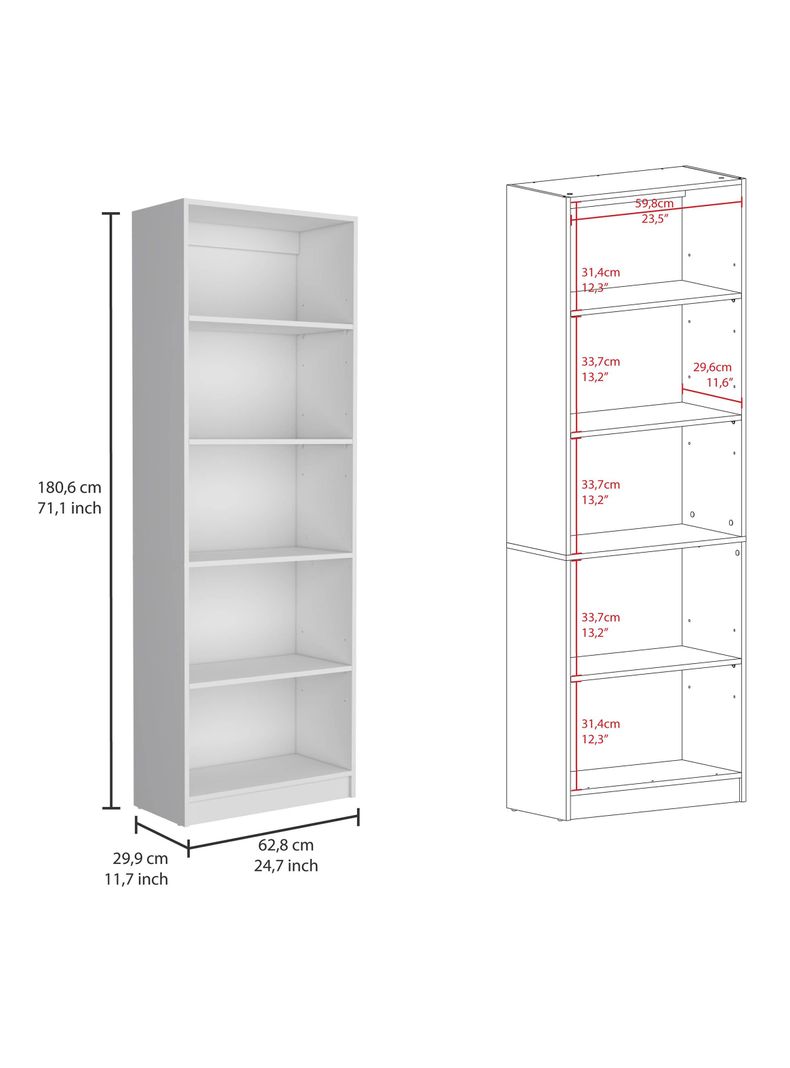 Estante Home E3  5 Repisas-1