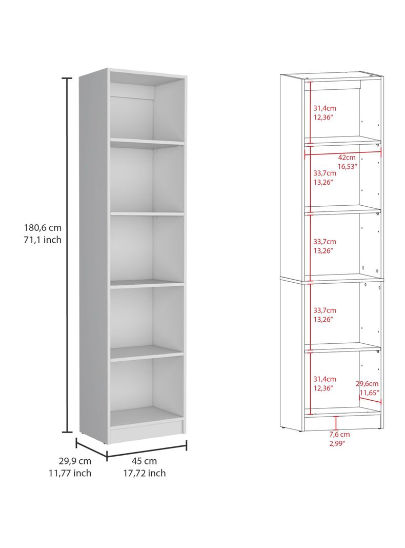 Estante Home E2 5 Repisas-1