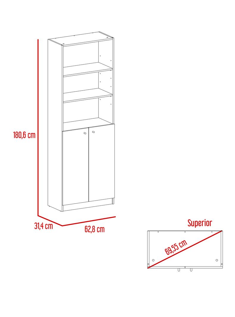 Estante E4 Home 180.6 cm-1
