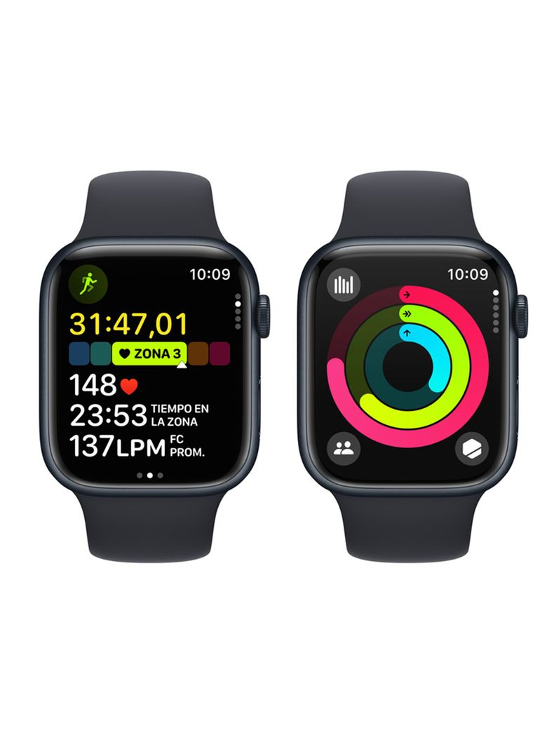 Apple Watch Series 9 GPS 45mm Caja Aluminio y Correa Deportiva Apple Watch Series 9 GPS 45mm Caja Aluminio y Correa Deportiva