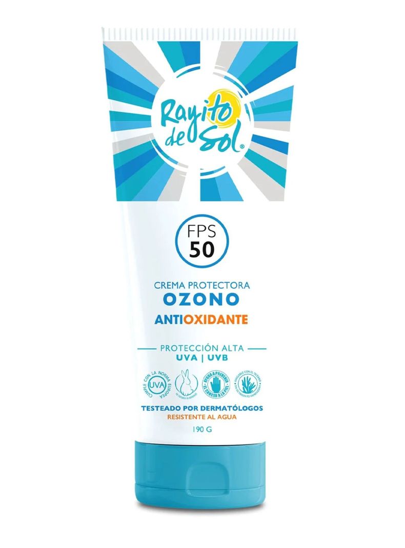 Crema Protectora Fps 50 Ozono 190 g